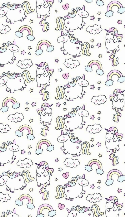 colors, pattern, unicorn