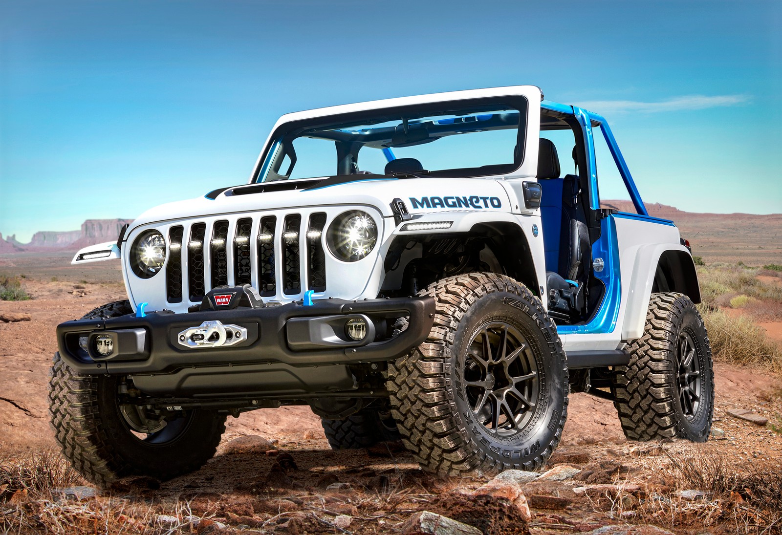 Скачать обои джип уранглер магнито, jeep wrangler magneto, внедорожный, 2021, полный привод