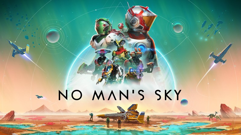 No man's sky выходит на xbox (no mans sky, игры 2024, арт игры, игры, обои 4k)