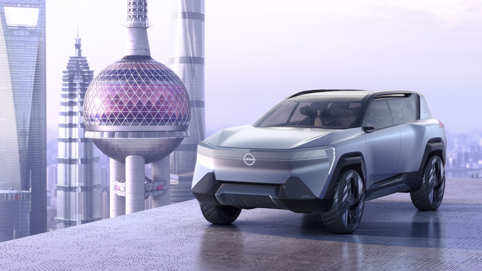 nissan arizon, electric crossover, 5k, 8k, 2023 wallpaper