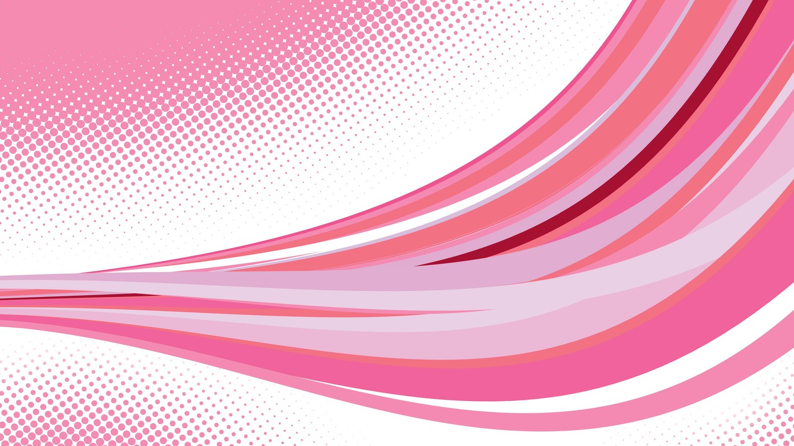 Ein pink-weißer abstrakter hintergrund mit wellenförmigem design (rosa, farbe, vektorgrafiken, rot, linie)