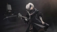 yorha 2b, yorha type a no2, nierautomata ver11a, anime