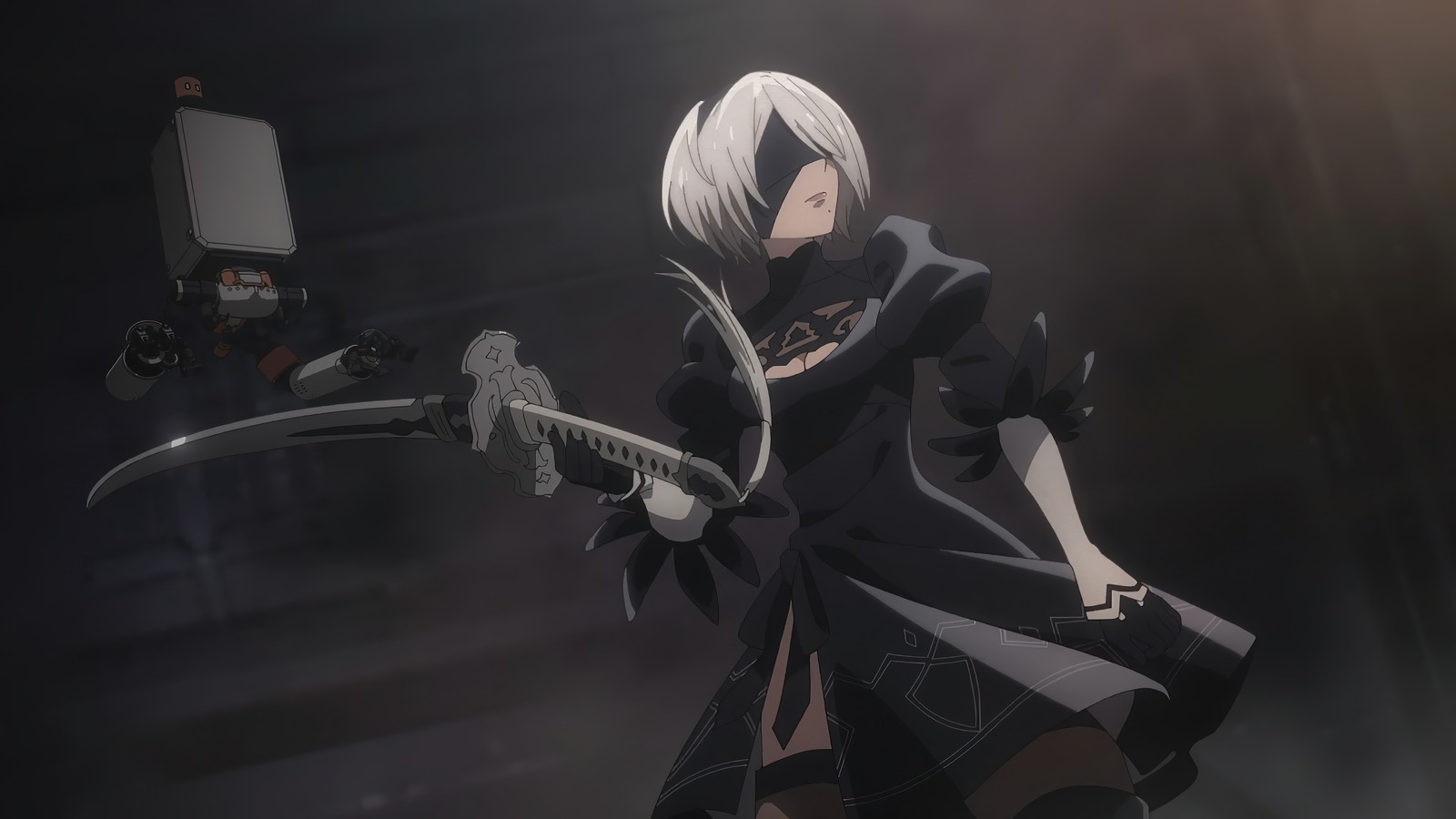 Anime, black rock shooter, black rock shooter, black rock shooter, black rock shooter, negro (yorha 2b, yorha tipo a no2, yorha type a no2, nier automata ver11a, nierautomata ver11a)