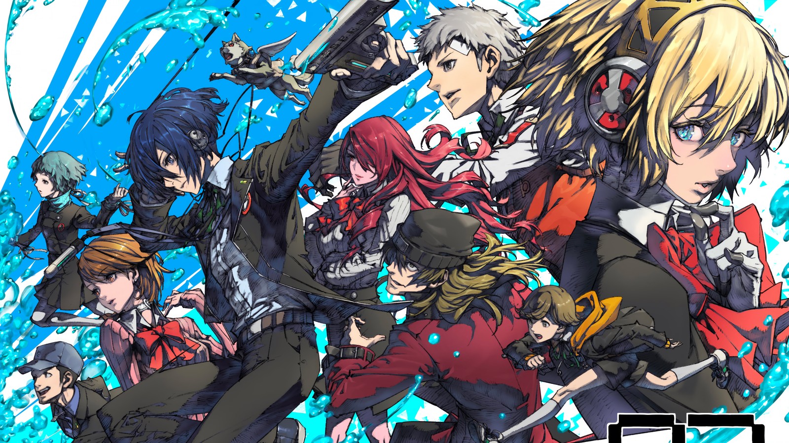 persona 3 reload, video game, persona, p3 reload, characters wallpaper