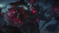 Alter Gott Mordekaiser: Dunkle Majestät im Splash-Art von League of Legends