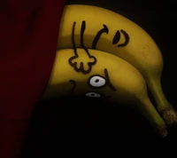 Adorable Bananas in a Cozy Embrace