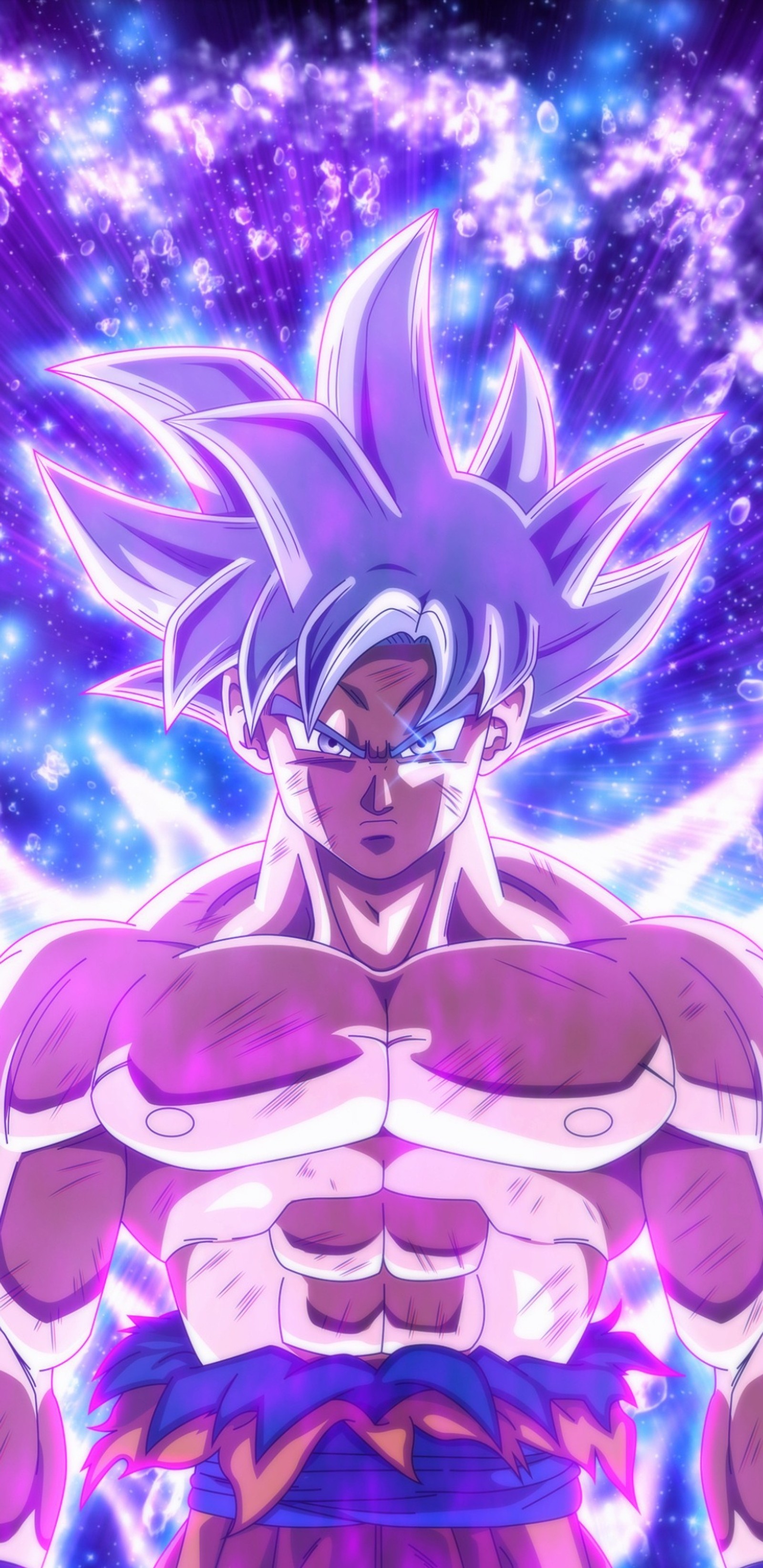 Lade 4k, anime, blau, dragonball, dragon ball Hintergrund herunter