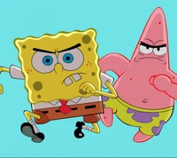 cartoons, patrick, sponge bob