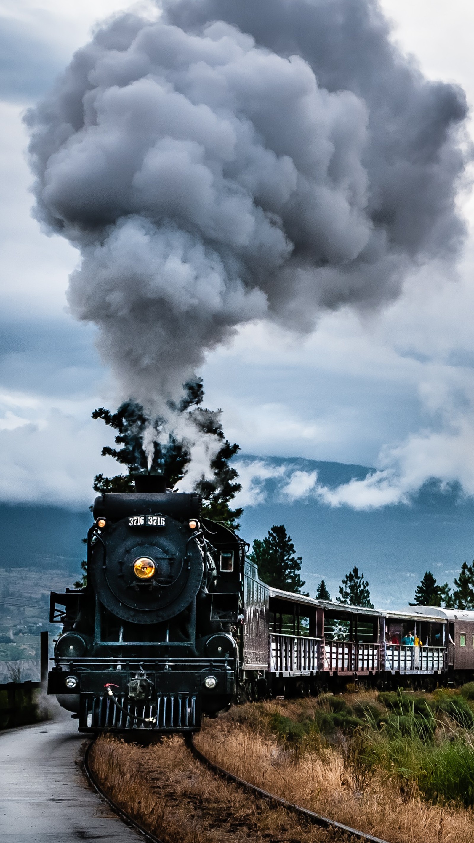 Baixar papel de parede trem a vapor, trens