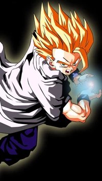 Скачать обои dragon ball z, гохан, gohan, супер сайян