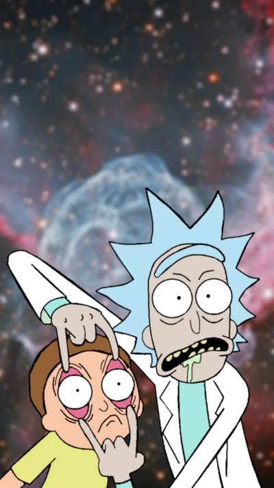 cartoon, morty, rick, rick et morty, rick and morty