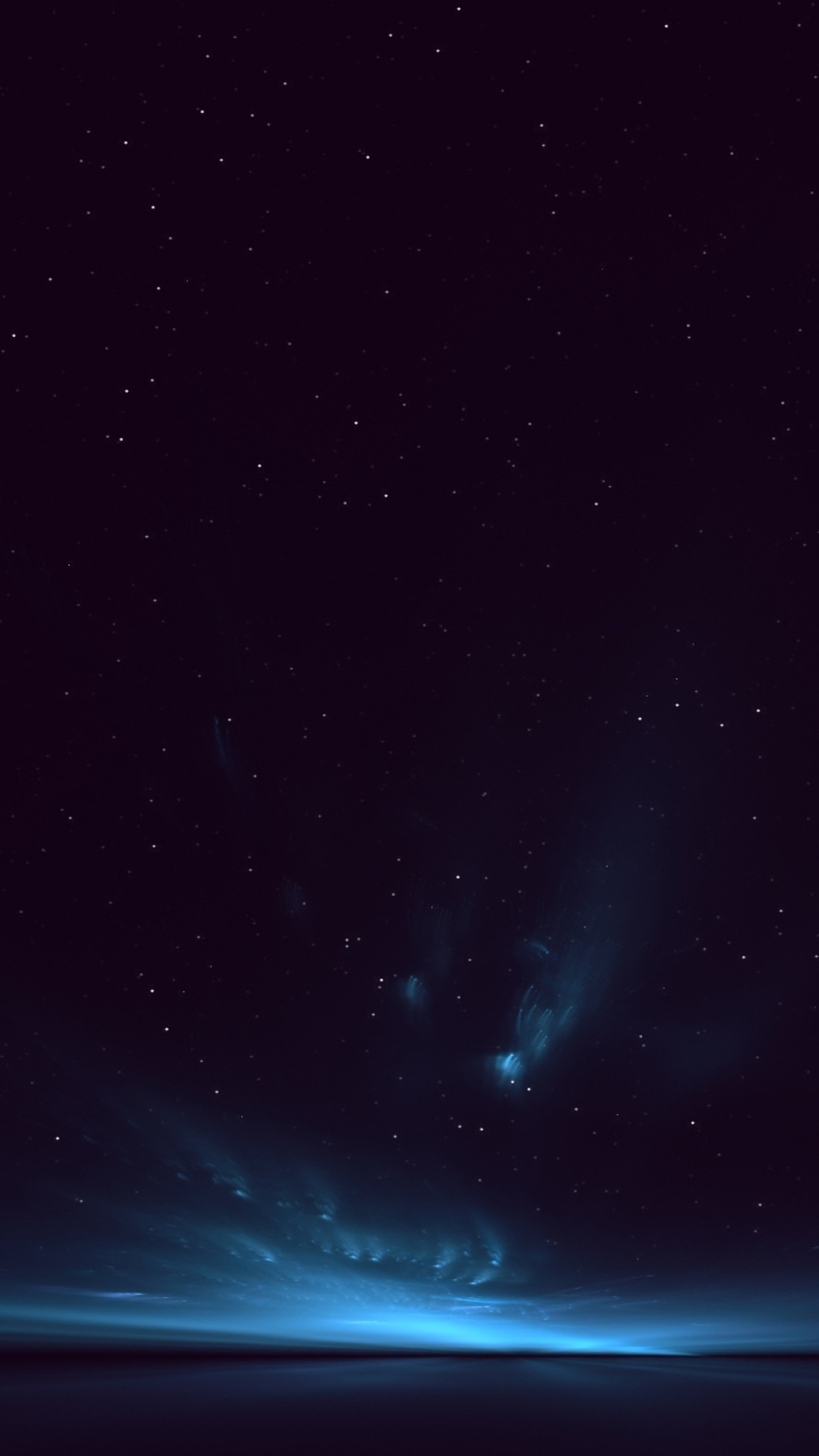 Night sky with stars and clouds (3d image, abstract, beautiful, pattern)