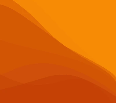 Abstract Orange Waves - Sony Xperia Z4 Official Background