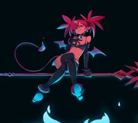 Etna from Disgaea: A Fierce Demon with a Sassy Stance