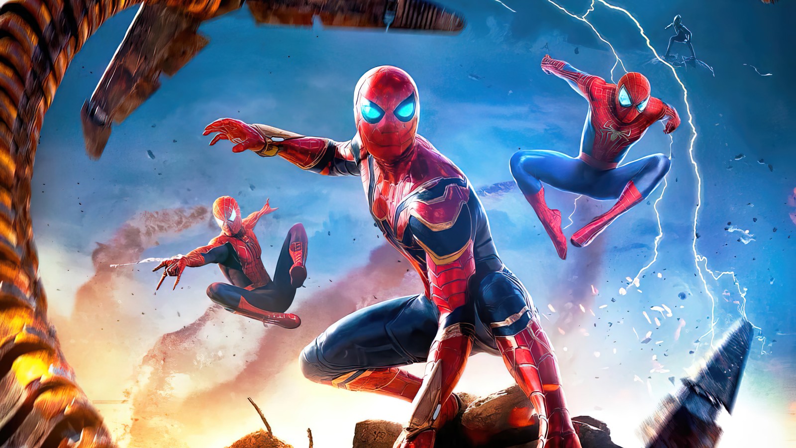 Spider-man: loin de chez soi (spider man pas de chemin à la maison, spider man no way home, film, 2021, spider man)