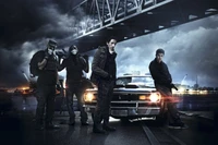 crime film, streaming media, car, smoke, darkness wallpaper