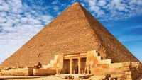 Die Große Pyramide von Gizeh: Ein majestätisches Wahrzeichen des alten Ägypten