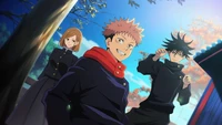 itafushikugi, jujutsu kaisen, mejores amigos, megumi fushiguro, yuji itadori