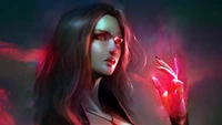 scarlet witch, wanda maximoff, dc comics, comics wallpaper