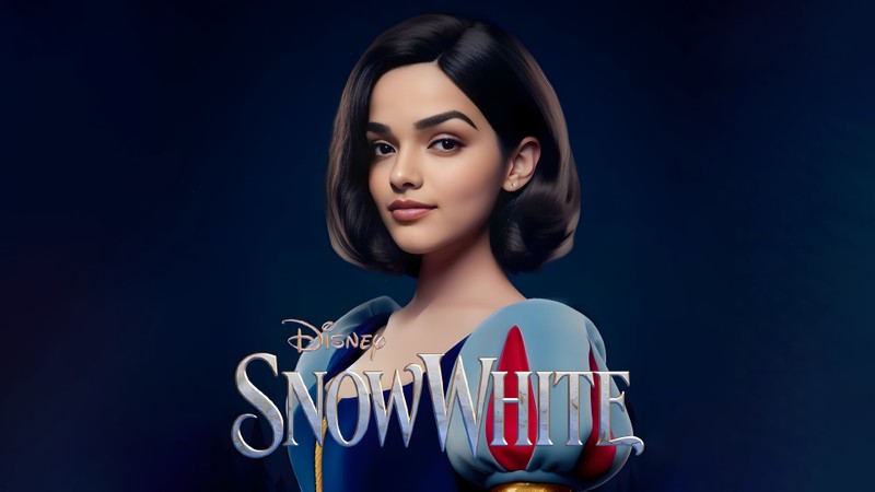 Снежная королева и охотник белого кролика (снежная королева, snow white, рэйчел зеглер, принцесса диснея, 5k)