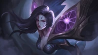 kaisa, lol, legends of legends, video game wallpaper