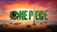 roronoa zoro, one piece logo, 5k, netflix series, movies wallpaper