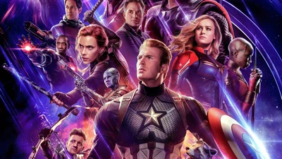 avengers endgame, movie, captain america, captain marvel, black widow