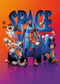 Space Jam : Un nouvel héritage - LeBron James avec l'équipe des Looney Tunes