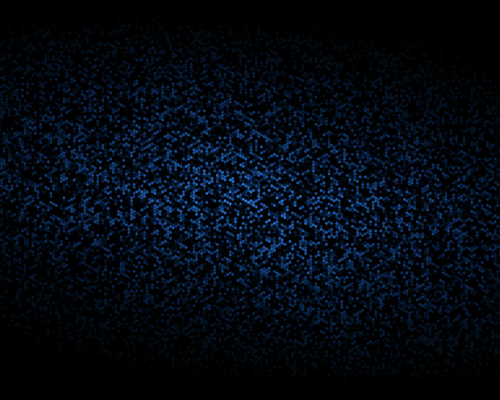 A dark blue background with small dots and a black background (abstract, black, blue)