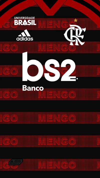 Design de maillot Adidas Flamengo pour Libertadores 2019