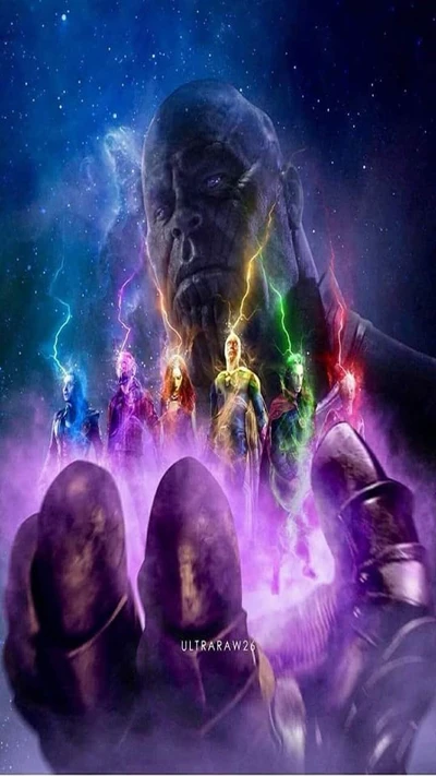 vengadores infinity war, avengers infinity war, hd, piedras del infinito, thanos