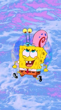 cartoon, sponge bob, spongebob