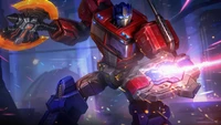 johnson, optimus prime, transormers, skin, mobile legends wallpaper