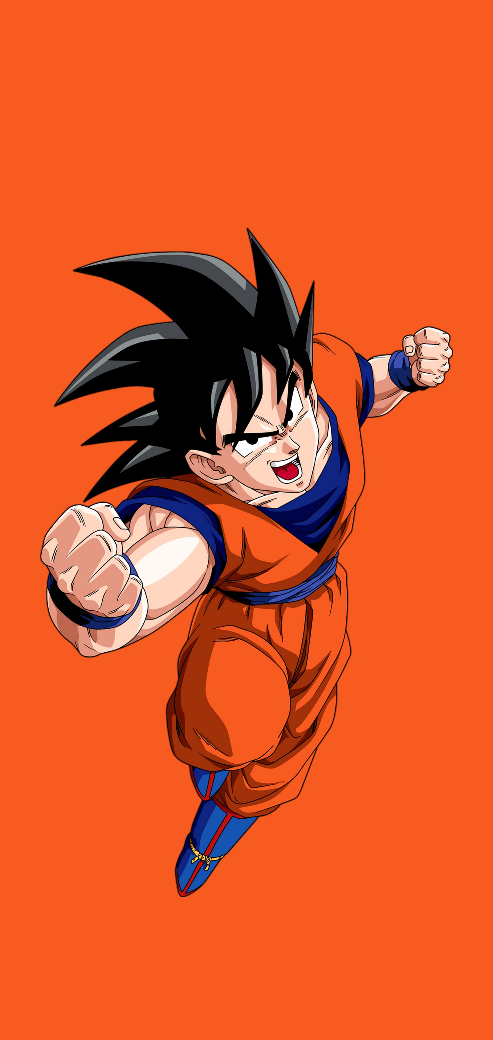 A close up of a cartoon character with a fist (goku, anime, vegeta, dragon ball, super saiyan)