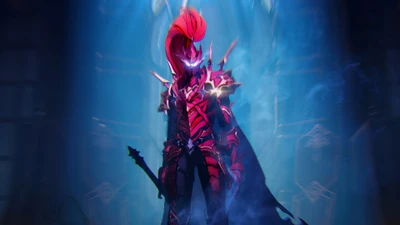 Blood Red Commander Igris from Solo Leveling Arise