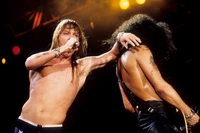 guns n roses, performance, singing, singer, performing arts wallpaper