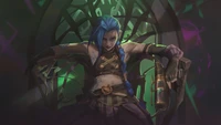 Jinx from Arcane: The Chaotic Anti-Hero of League of Legends