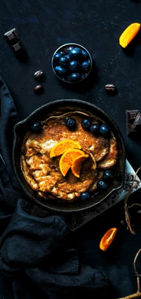 comida, azul, receita, líquido, cozinha