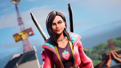 Rox: O Guerreiro Estiloso de Fortnite Battle Royale