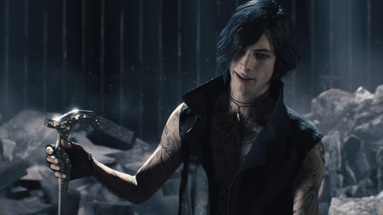 Lade v, devil may cry 5, videospiel Hintergrund herunter