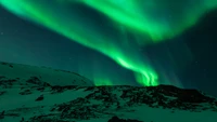 aurora, atmosphere, sky, arctic wallpaper