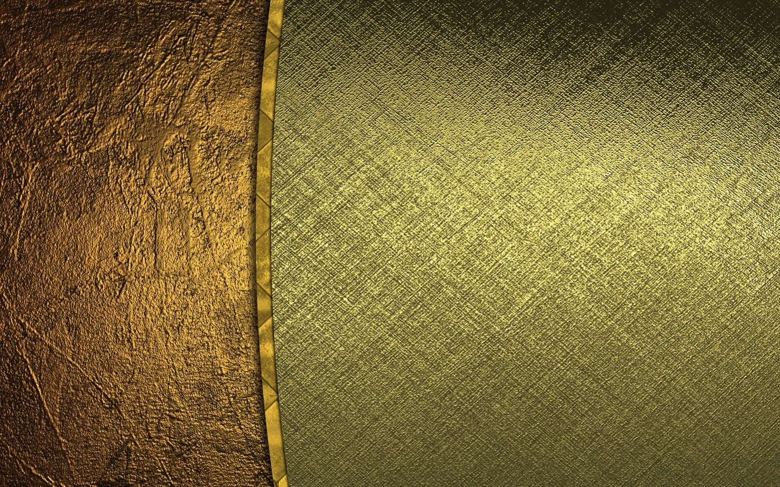 Goldener und grüner hintergrund mit einem metallischen streifen (textur, gelb, holz, texturierung, wand)