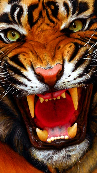 animal, tigre