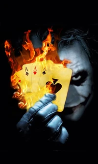 Flaming Aces: The Joker's Winning Hand