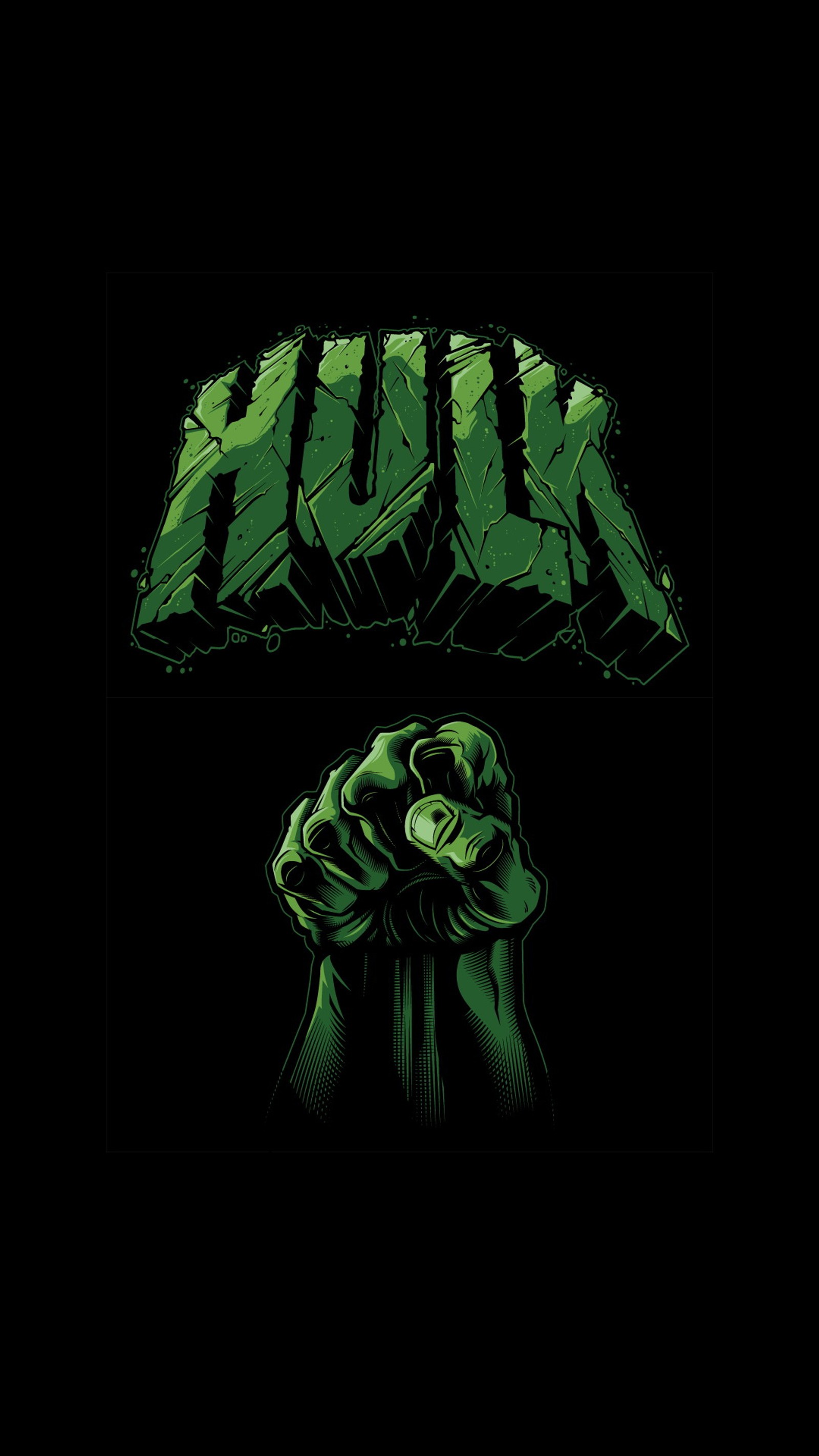 Mains de hulk sous un parapluie dans l'obscurité (hulk, noir, wow, 1080x1920, crânes)