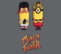 lutador, minion, minions, rua, street fighters