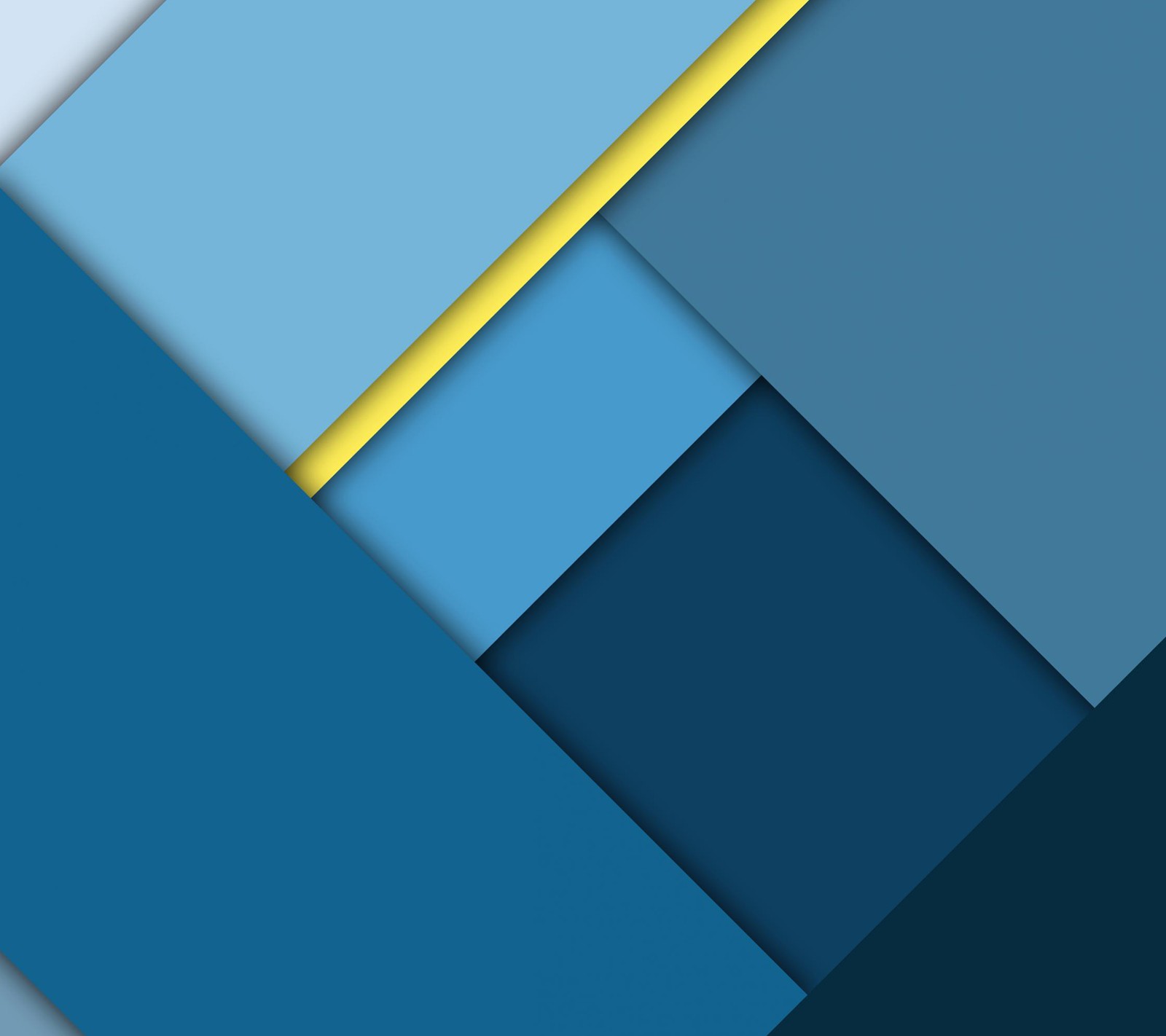 Um close de um papel de parede azul e amarelo com um padrão diagonal (abstrato, android, design, google, pirulito)