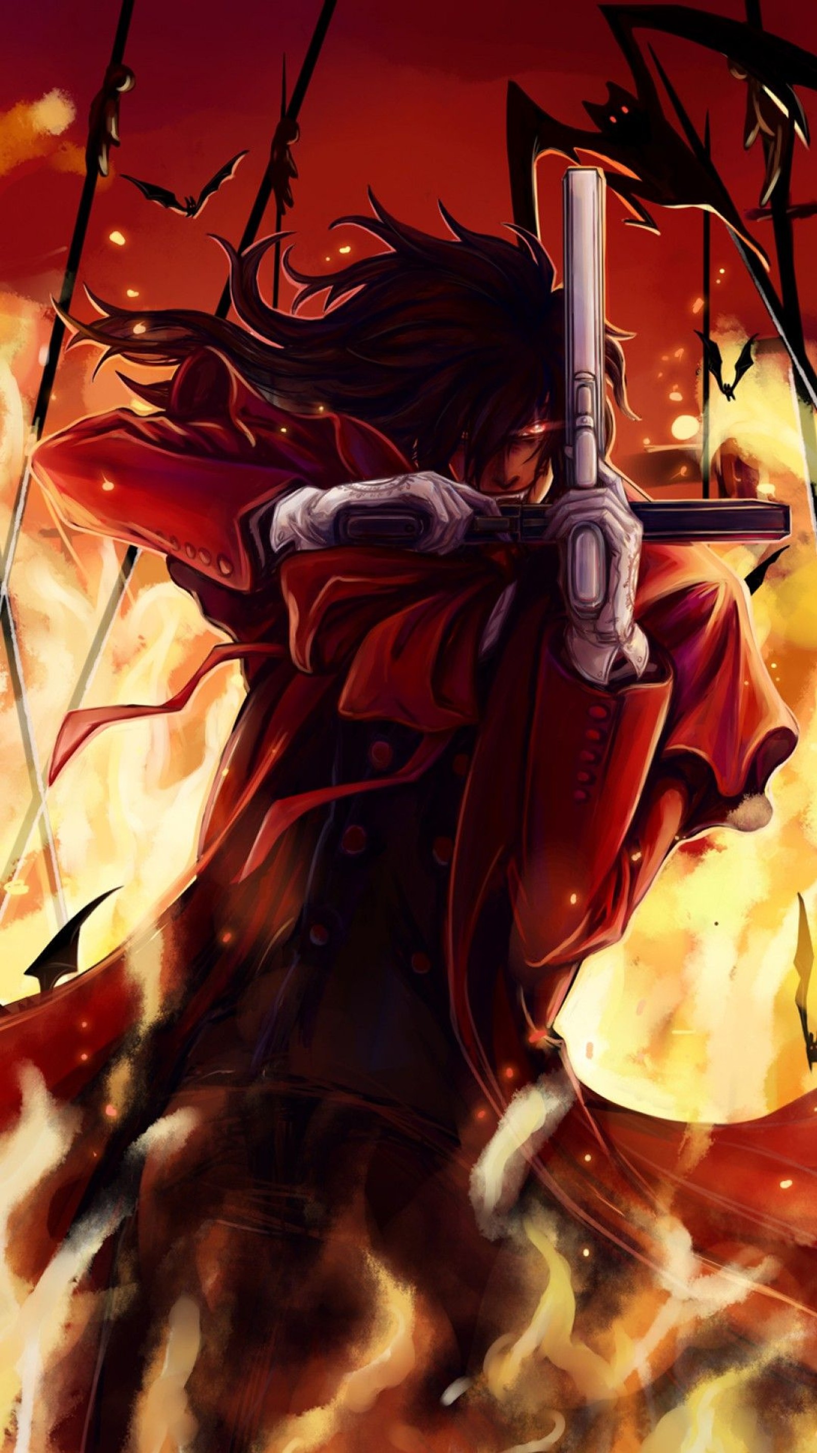 Baixar papel de parede hellsing, alucard