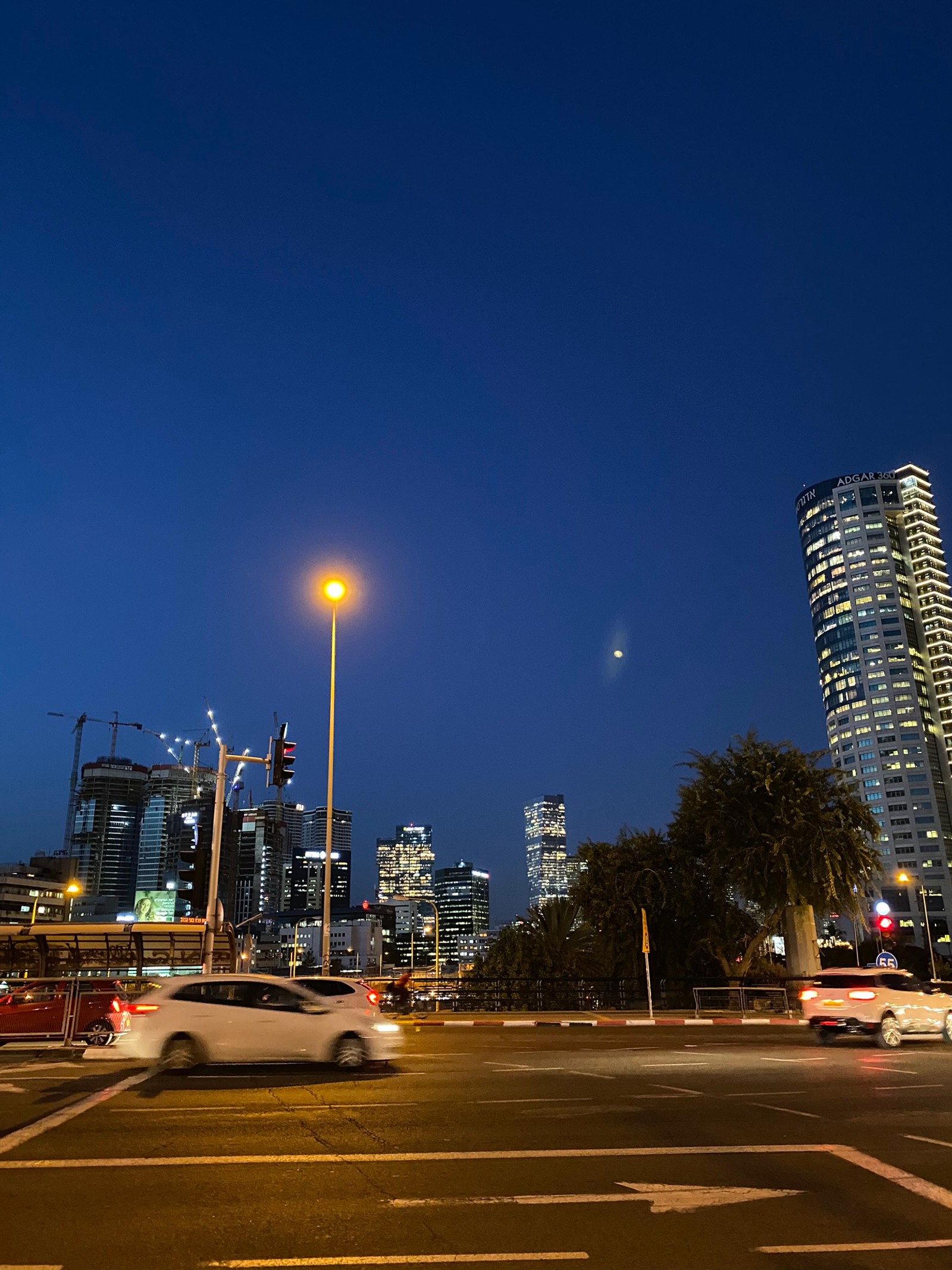 road, street light, tower block, urban area, building wallpaper