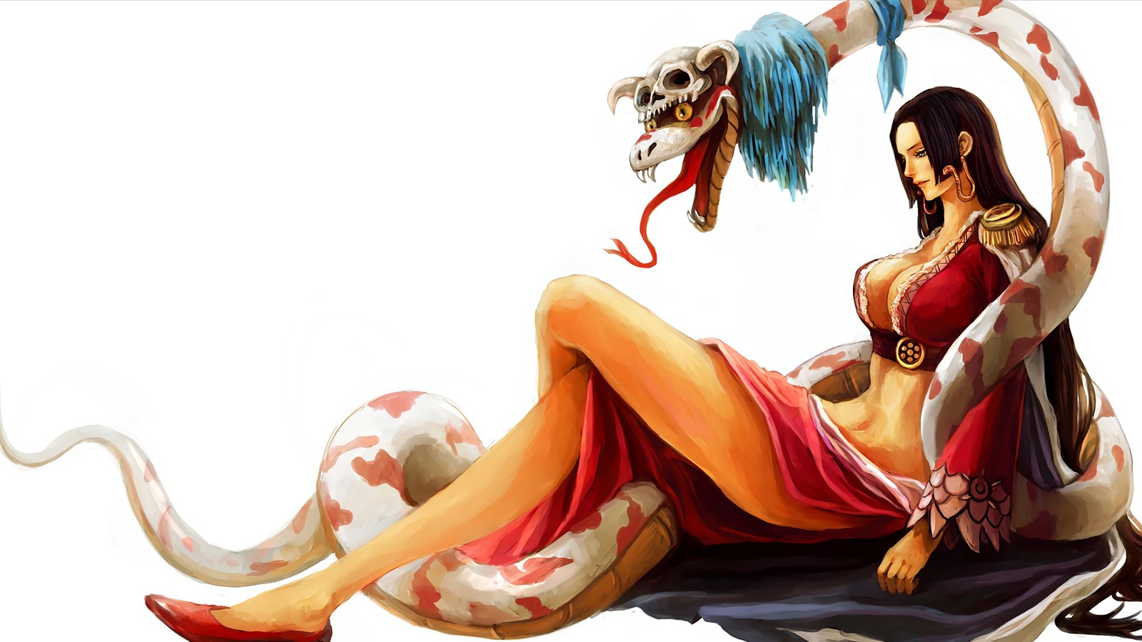 boa hancock, one piece, anime wallpaper